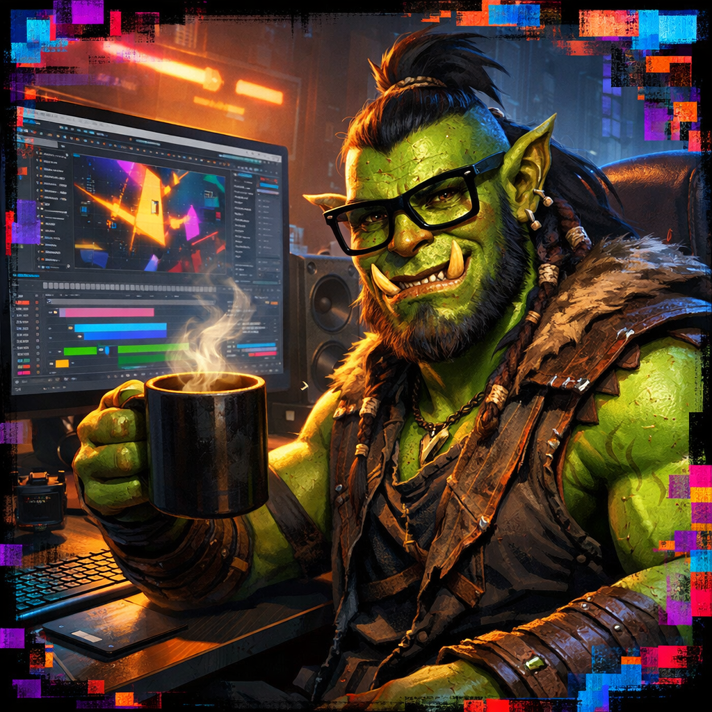 Portrait of the motion designer
